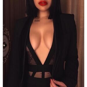 Honey Birdette BELINDA🖤 Black Lace Bodysuit XS